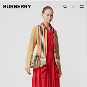AUTHENTIC BURBERRY SILK SCARF